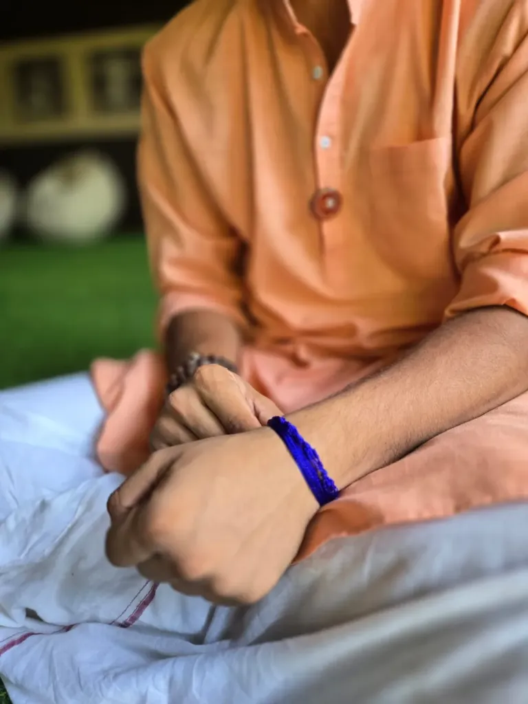 Blue Raksha Sutra